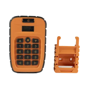 Émetteur portable STARK, 100 canaux, 868 MHz/Keeloq, orange/noir