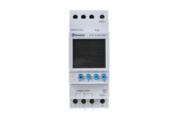 Type Rda Line Switch Time switch for DIN rails, 230Vac, Week, output: 1x switch (16A/250Vac)