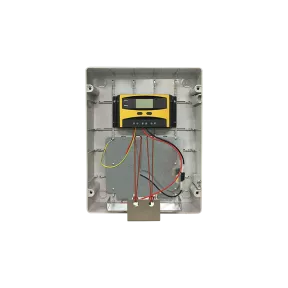 Oplader (ekskl. batterier), type: SOLEAU til brug med solpanel (type: PF30W)