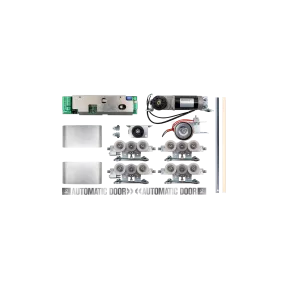 Mounting kit KLEV2 for sliding door operators LEVANTE with 2 door leafs