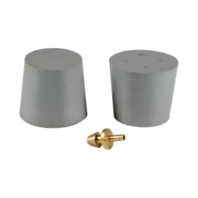 Jeu de butées inférieures en caoutchouc (29-35-30mm) + embout enfichable